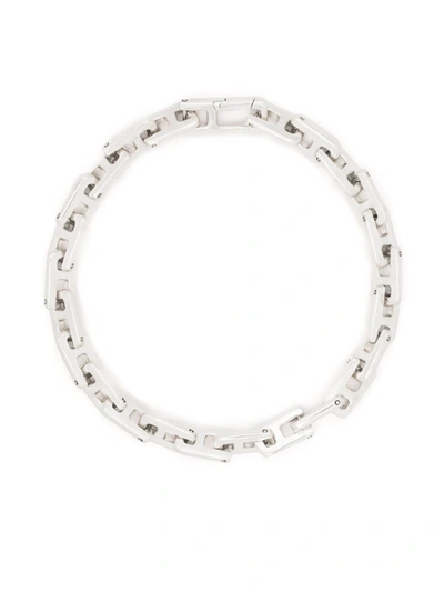 Shop Ambush Chain-link Bracelet In Silver