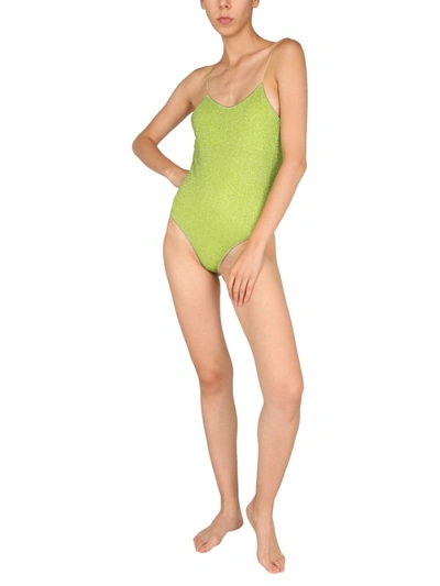 Shop Oseree Swimsuit In Yellow