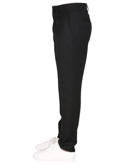 Shop Ami Alexandre Mattiussi Cigarette Fit Trousers In Black