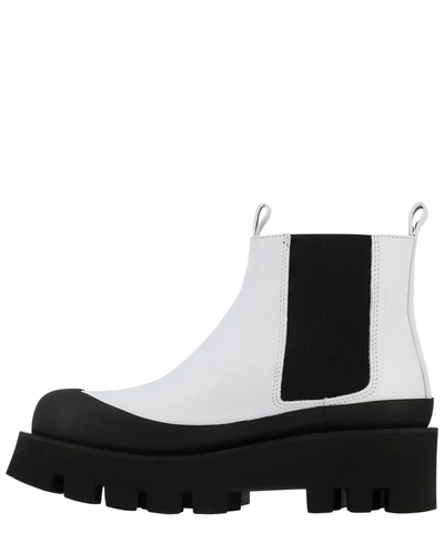 Shop Paloma Barceló "celine" Ankle Boots In White