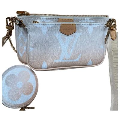Multi pochette accessoires cloth handbag Louis Vuitton Beige in Cloth -  35285809