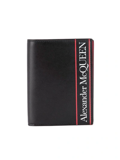 Shop Alexander Mcqueen Wallets & Cardholders In Black/red
