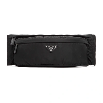Shop Prada Belt Bag In Black
