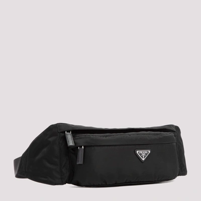 Shop Prada Belt Bag In Black