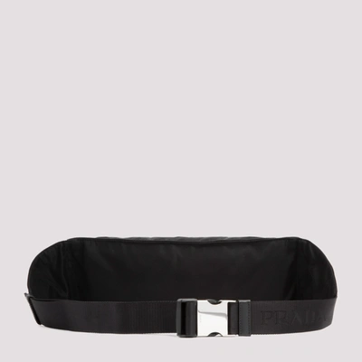 Shop Prada Belt Bag In Black