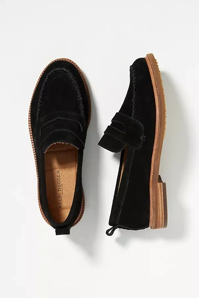 Shop Kelsi Dagger Brooklyn Lens Loafers In Black