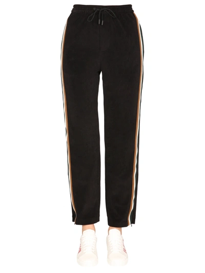 Shop Dsquared2 Corduroy Trousers In Nero