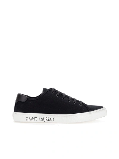 Shop Saint Laurent Sneakers In Nero