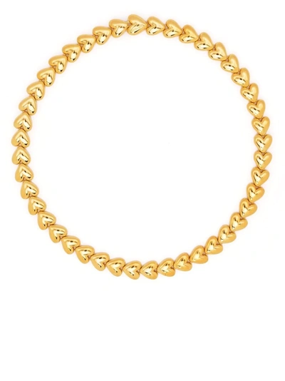 Shop Ambush Heart-link Necklace In Gold