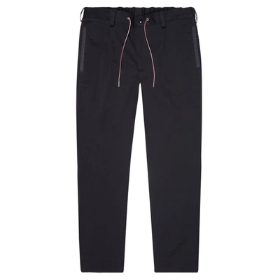 Shop Moncler Trousers In Navy
