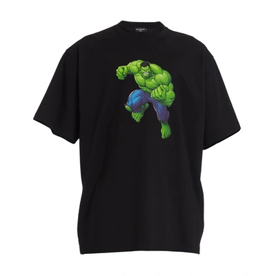 Shop Balenciaga Hulk Oversized T-shirt In 1000