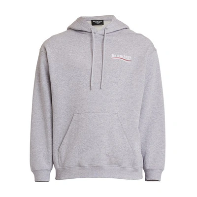 Shop Balenciaga Hooded Sweatshirt In 1379