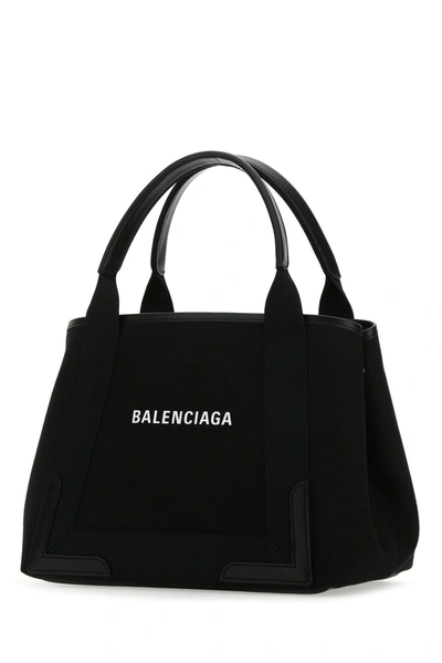Balenciaga Borsa Cabas Navy Xs Da Donna In Nero