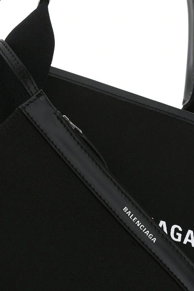 Balenciaga Borsa Cabas Navy Xs Da Donna In Nero