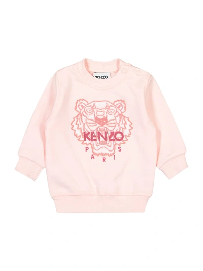 Shop Kenzo Sweatshirt For Girls In Pink