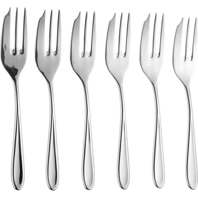 Shop Arthur Price Sophie Conran Set Of 6 Stainless Steel Pastry Forks