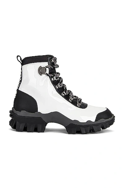 Shop Moncler Helis Hiking Boot In White