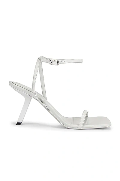 Shop Balenciaga Void Sandals In White