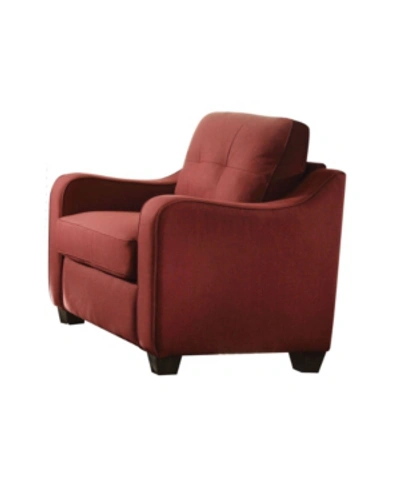 Shop Acme Furniture Cleavon Ii Chair In Red