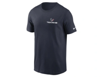 Shop Nike Men's Houston Texans Local Phrase T-shirt In Navy
