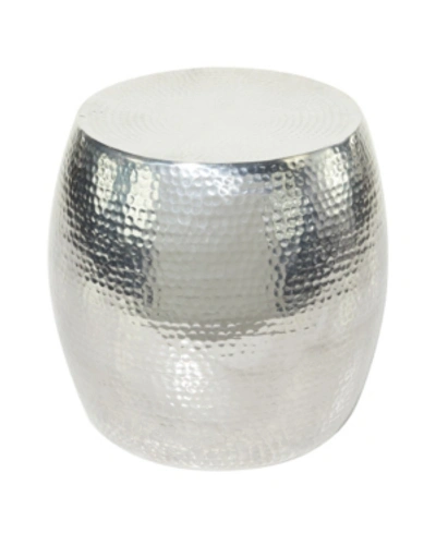 Shop Rosemary Lane Contemporary Accent Table In Silver-tone