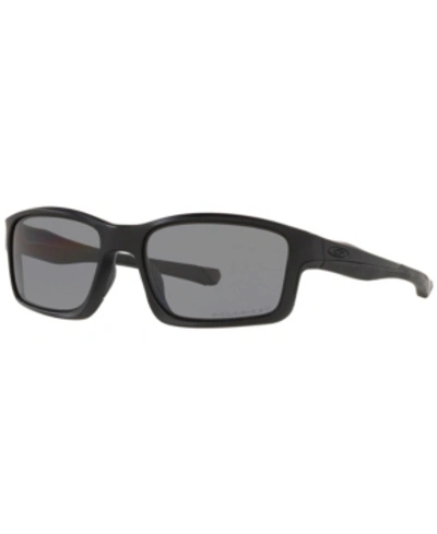 Oakley Chainlink Black Iridium Rectangular Sunglasses Oo9247-924701-57 In Black