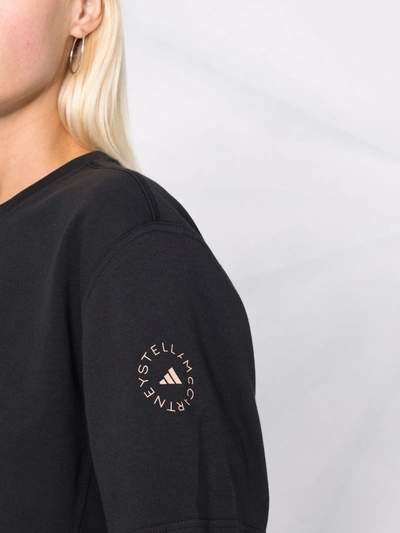 Shop Adidas By Stella Mccartney T-shirts And Polos Black