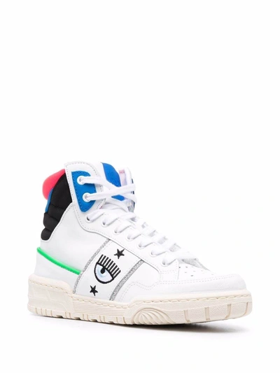 Chiara Ferragni Cf-1 High-top Sneakers In Red