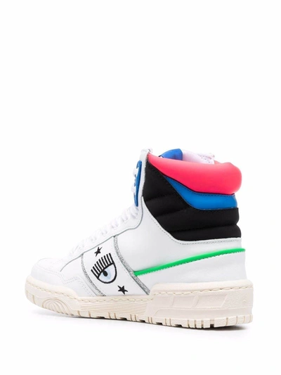 Chiara Ferragni Cf-1 High-top Sneakers In Red