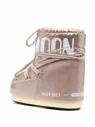 Shop Moon Boot Boots In Oro Rosa