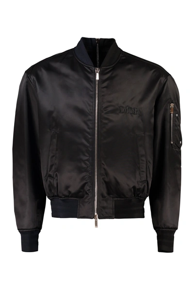 Shop Dior Homme And Judy Blame Embroidered Bomber Jacket In Multi