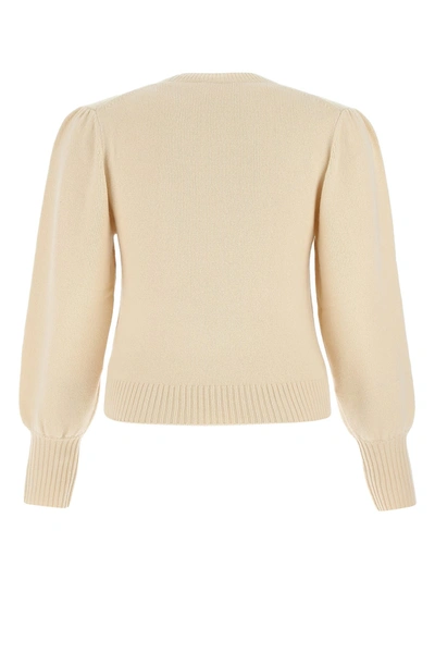 Shop Chloé Sand Cashmere Sweater  Nd Chloe Donna Xs