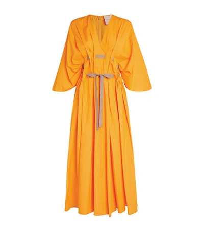 Shop Roksanda Naomina Kaftan Dress In Orange