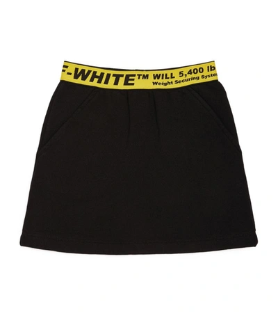Shop Off-white Industrial Waistband Skirt (4-12 Years) In Black
