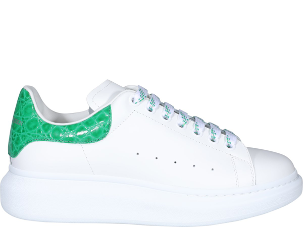 white and green alexander mcqueen's