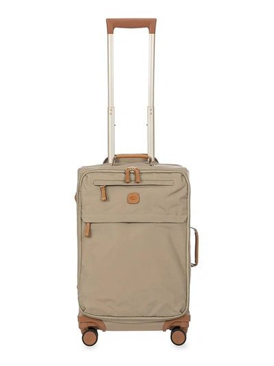 Shop Bric's X-travel 21" Carry-on Spinner In Grey Blue