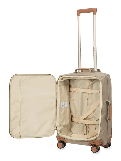 Shop Bric's X-travel 21" Carry-on Spinner In Tundra