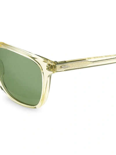 Shop Barton Perreira Men's 007 Joe 52mm Square Sunglasses In Port Antonio