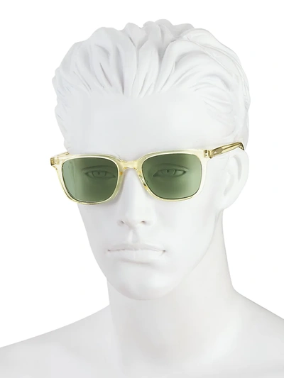 Shop Barton Perreira Men's 007 Joe 52mm Square Sunglasses In Port Antonio