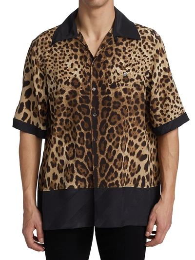 magliano 19aw big big shirts leopard