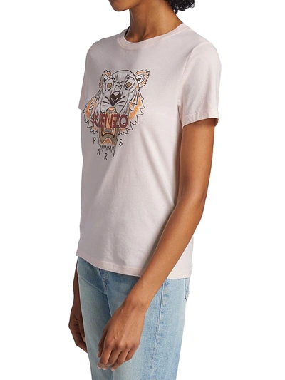 Shop Kenzo Preco Classic Tiger T-shirt In Dove Grey