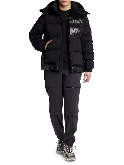 Shop Moncler Men's Palladry Puffer Jacket In Black