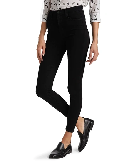 Shop L Agence Women's Monique Ultra High-rise Skinny Jeans In Jet