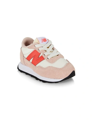 New Balance Kids' Little Girl's 237 Suede Low-top Sneakers In Oyster Pink |  ModeSens
