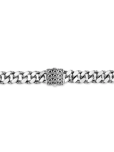 Shop John Hardy Men's Chain Collection Sterling Silver Engraved Bracelet