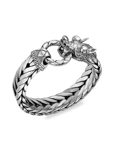 Shop John Hardy Men's Legends Collection Sterling Silver Naga Bracelet