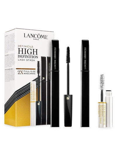 Shop Lanc Me Définicils High Definition Lash Stash 2-piece Set In Black