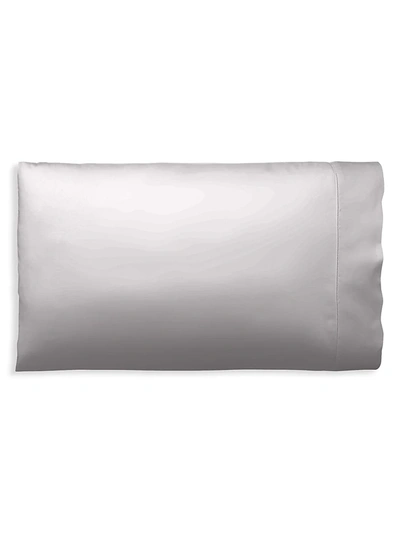 Shop Ralph Lauren Organic Sateen Bedding Pillowcase In Silver