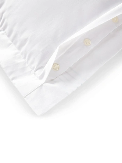 Shop Ralph Lauren Organic Sateen Handkerchief 500 Thread Count Sham In Blue