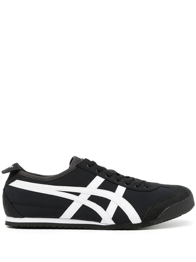 Shop Onitsuka Tiger Mexico 66 Sneakers In 黑色